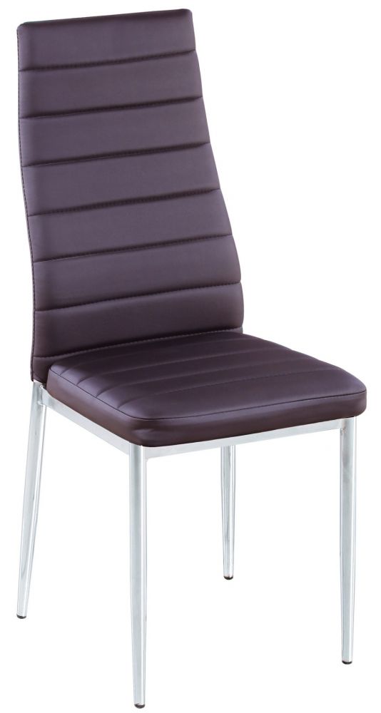 Krzesło DC2-001 brązowe