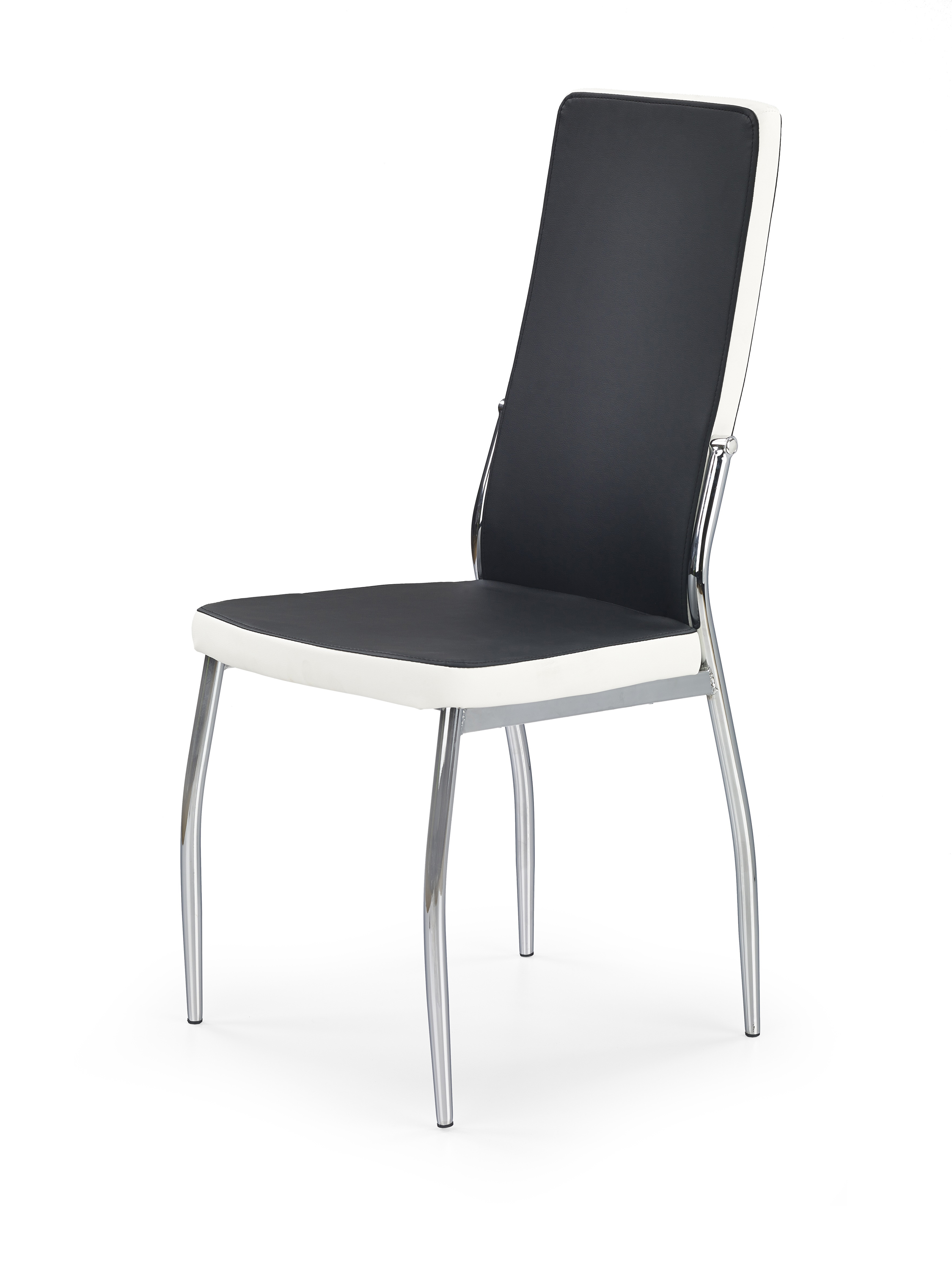 K210 krzesło czarny / biały (1p=4szt)