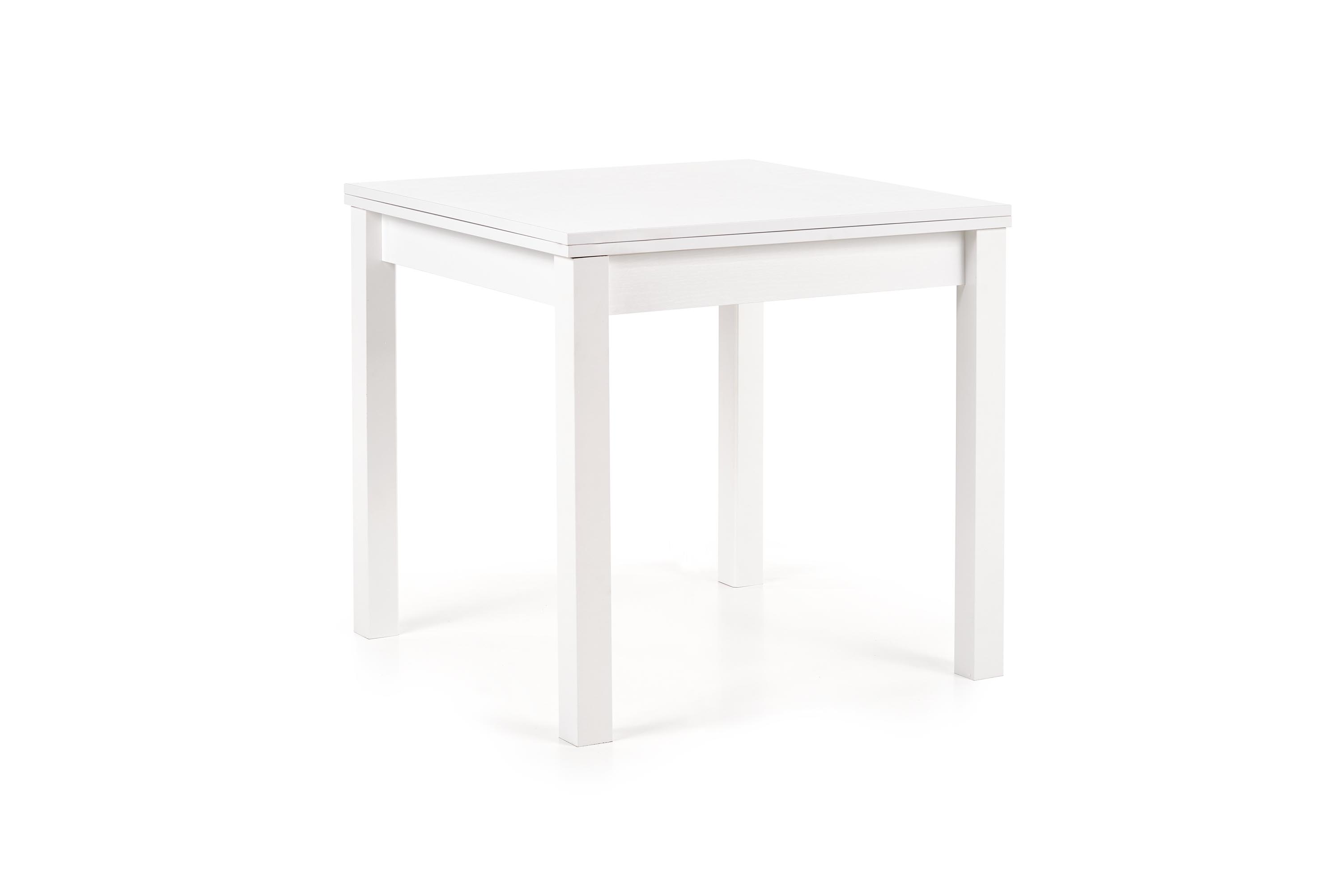 Stół rozkładany GRACJAN 80x80 biały