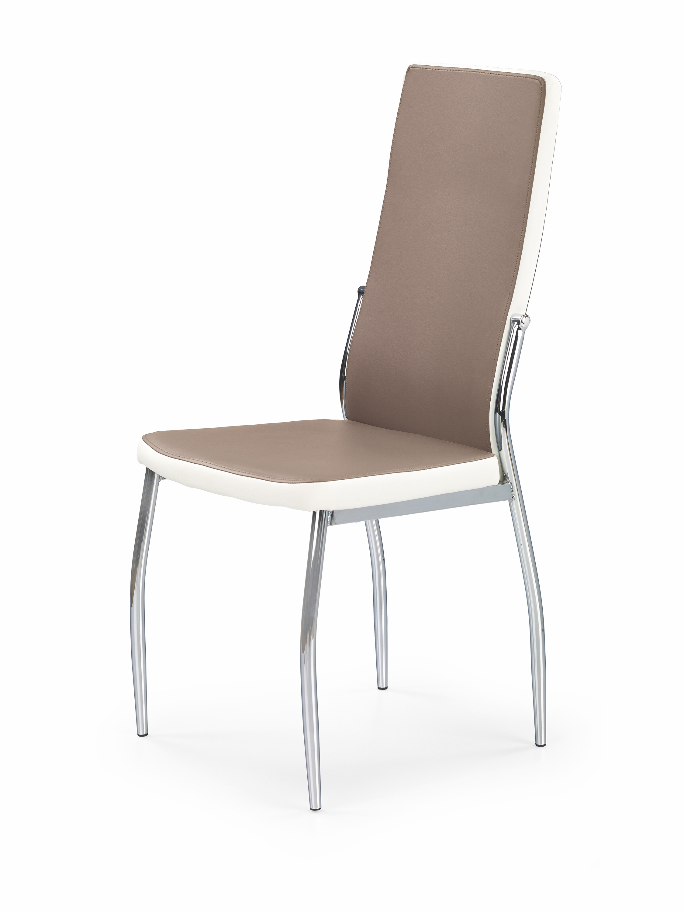 K210 krzesło cappucino / biały (1p=4szt)