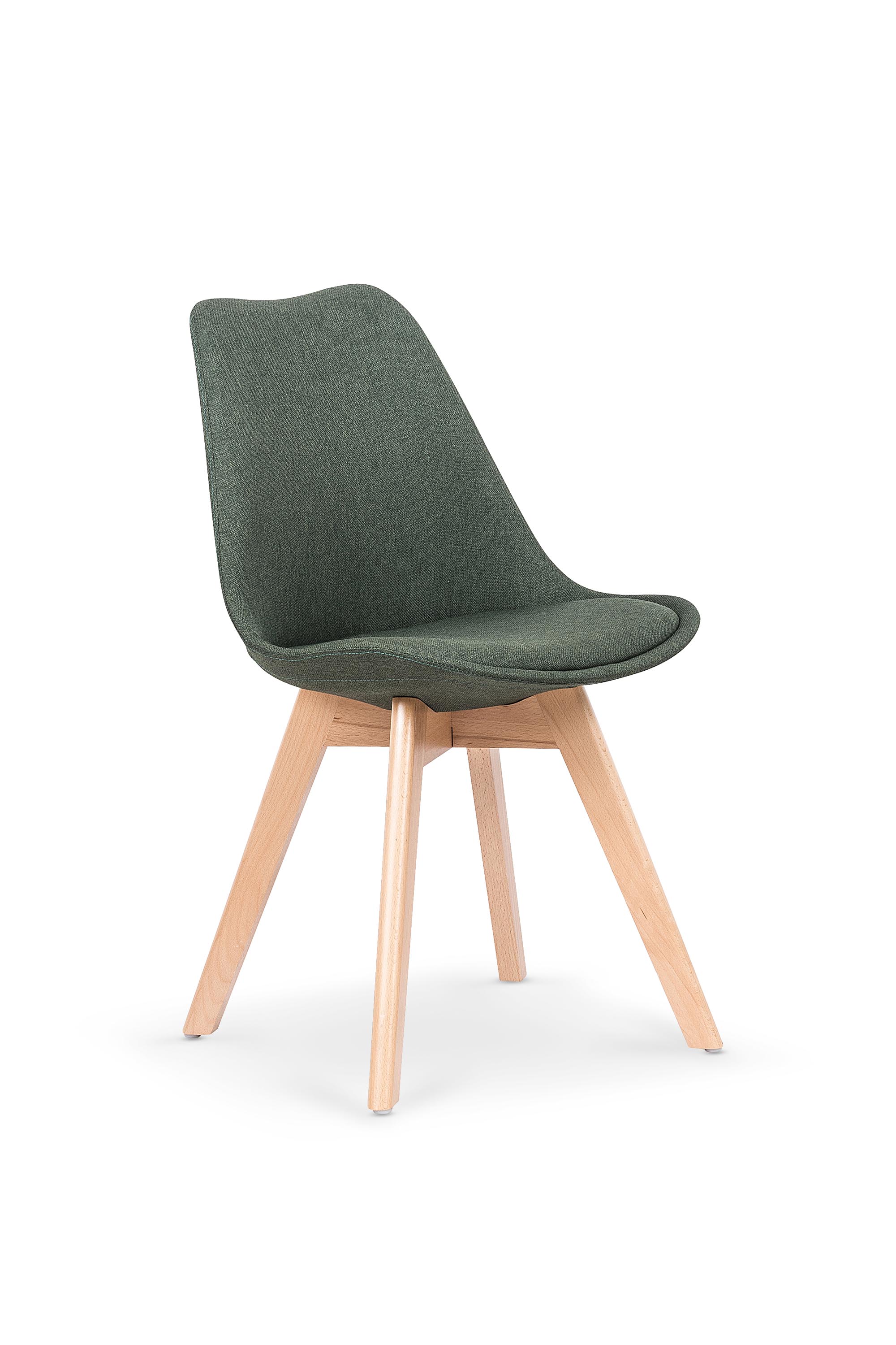 K303 krzesło ciemny zielony / buk