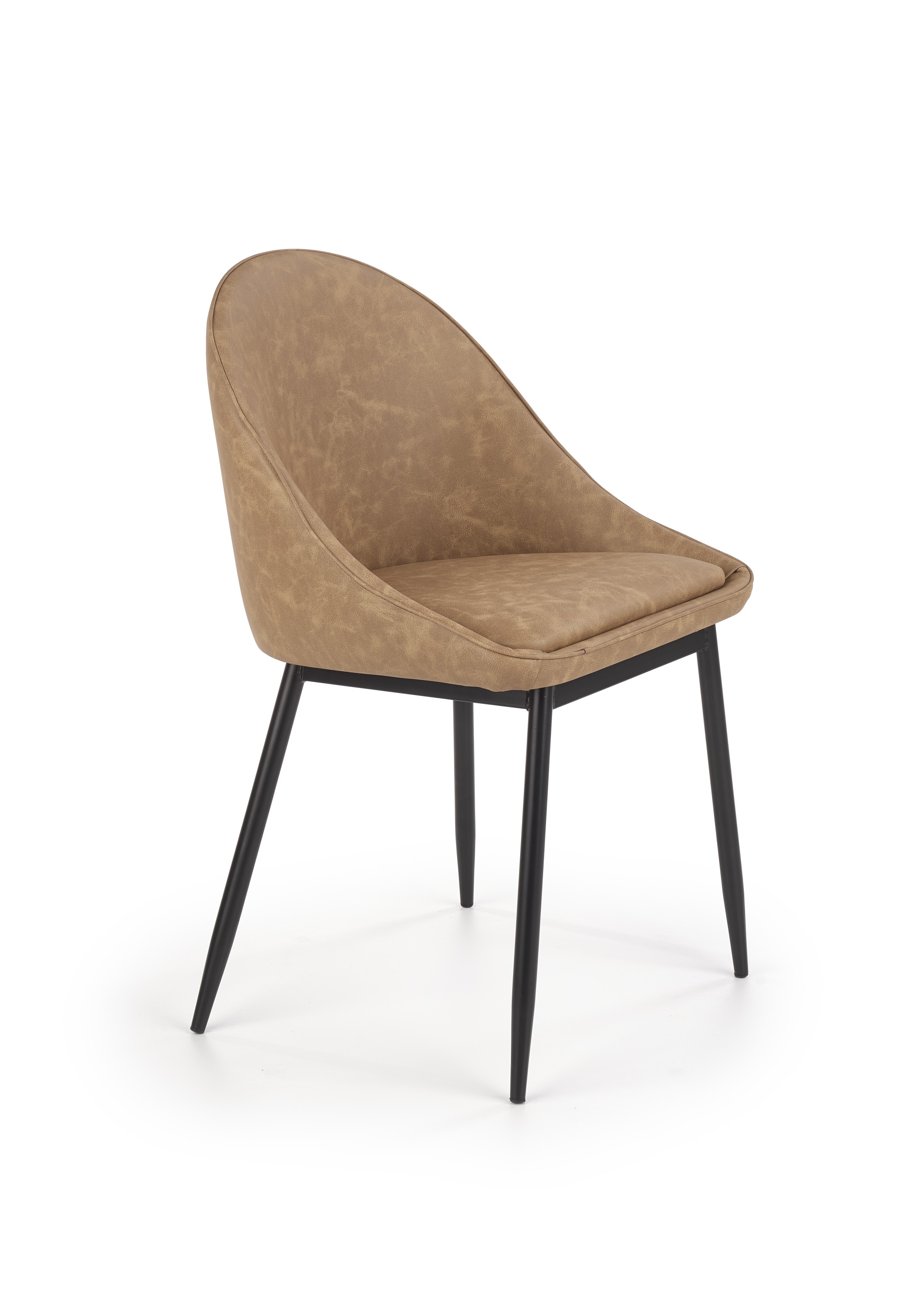 K406 krzesło jasny brązowy