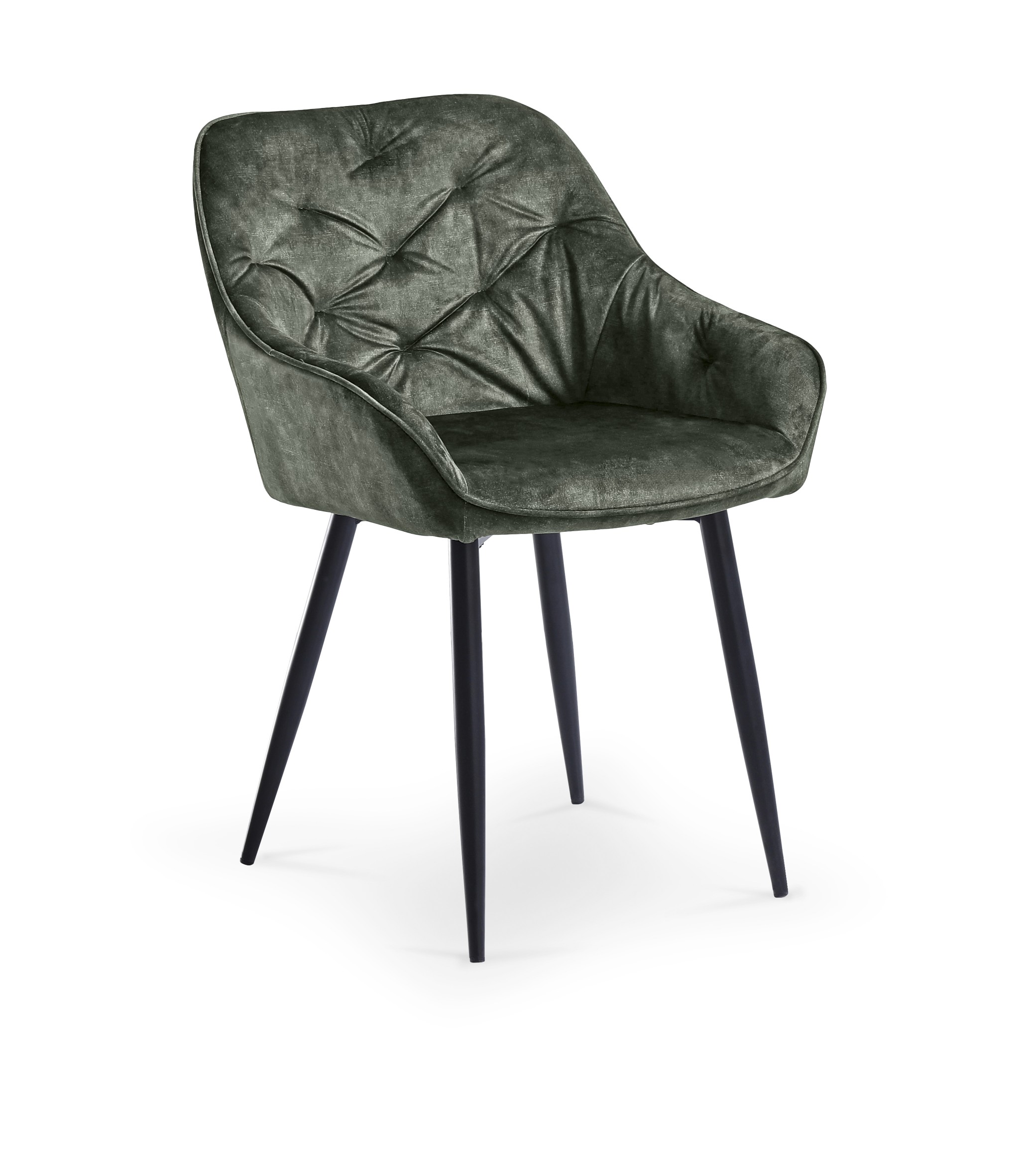 K418 krzesło ciemny zielony