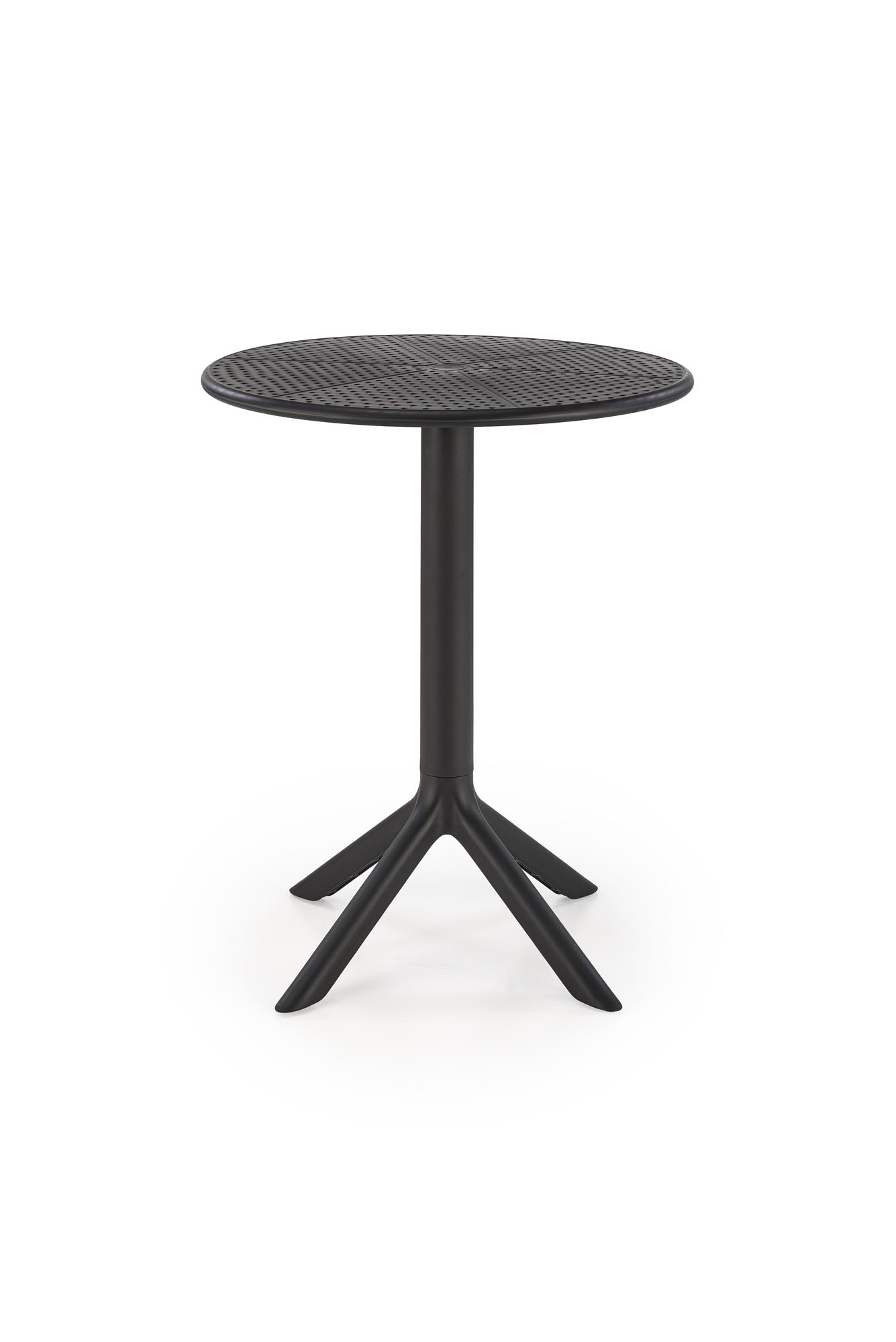 Stół CALVO okrągły czarny 60