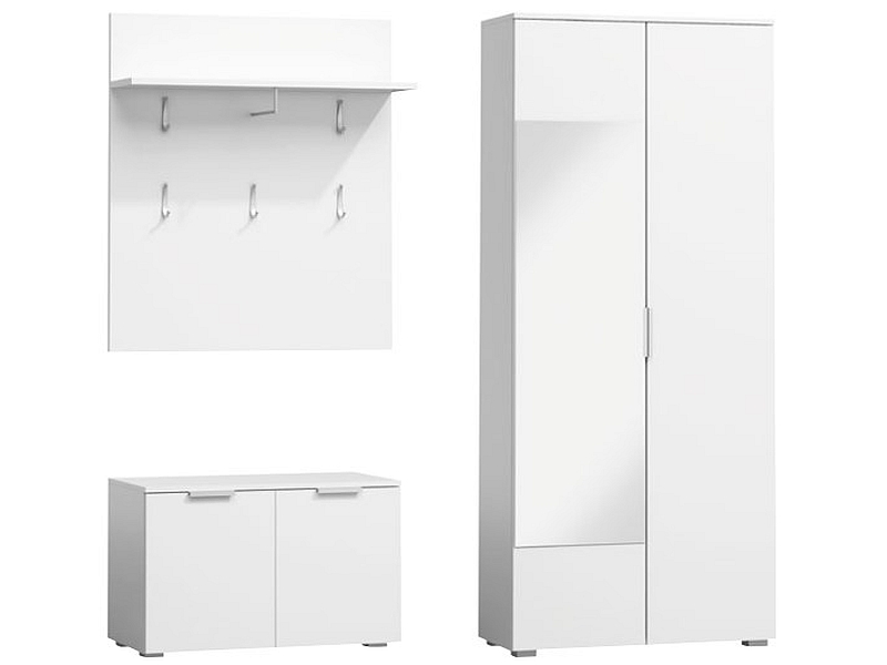 PRZEDPOKÓJ ZESTAW P-005 BIAŁY MAT