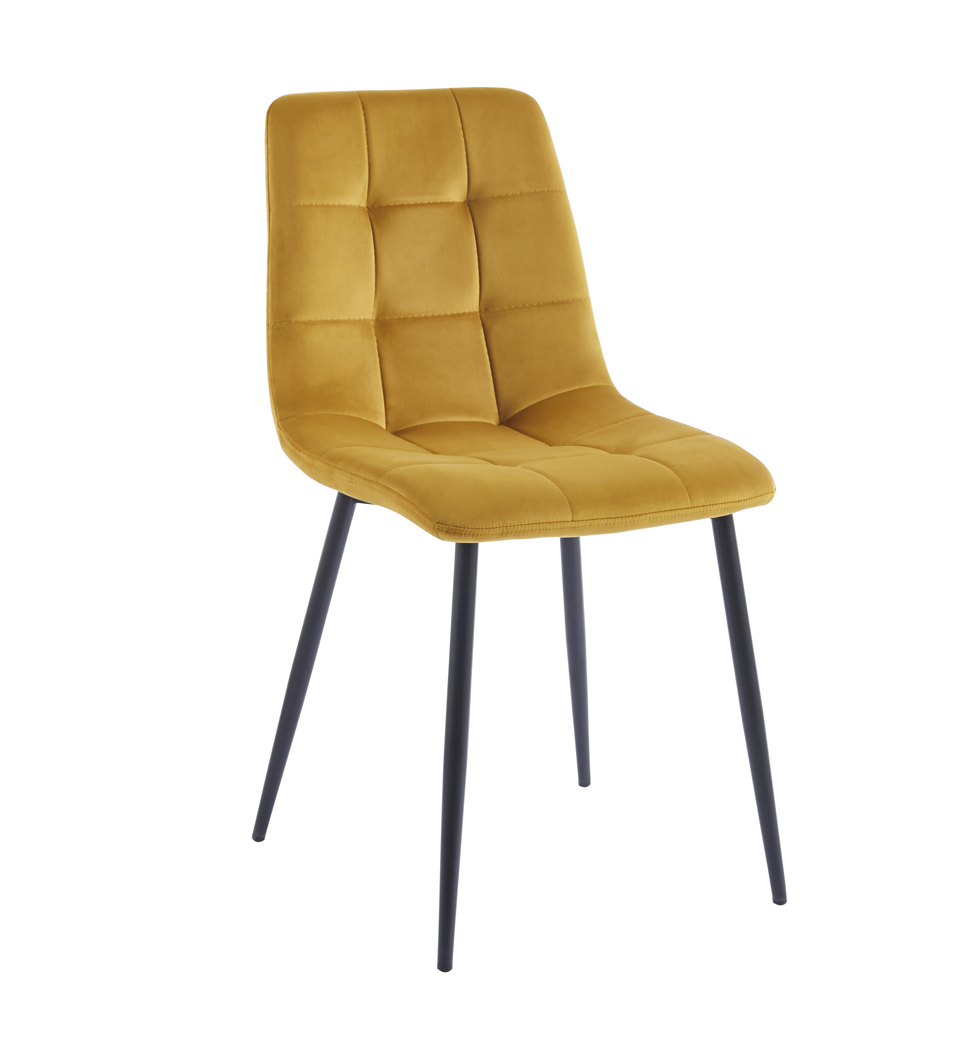 Krzesło K11-FX velvet (curry)