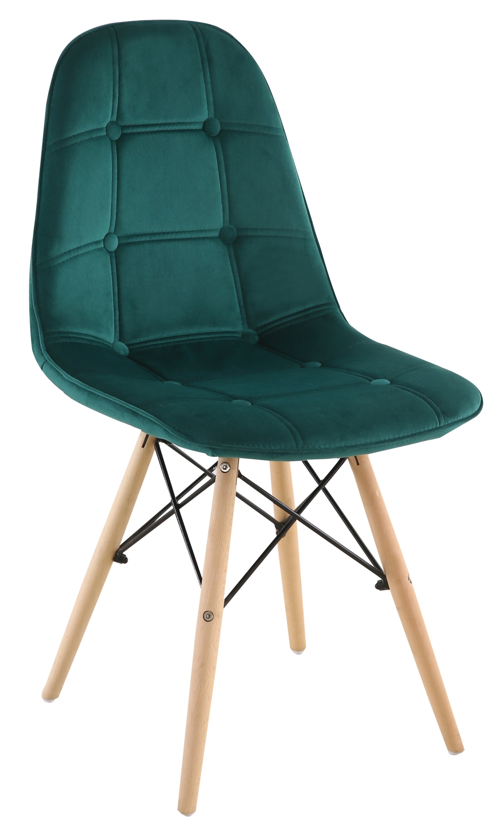 Krzesło PC-106 velvet zielone