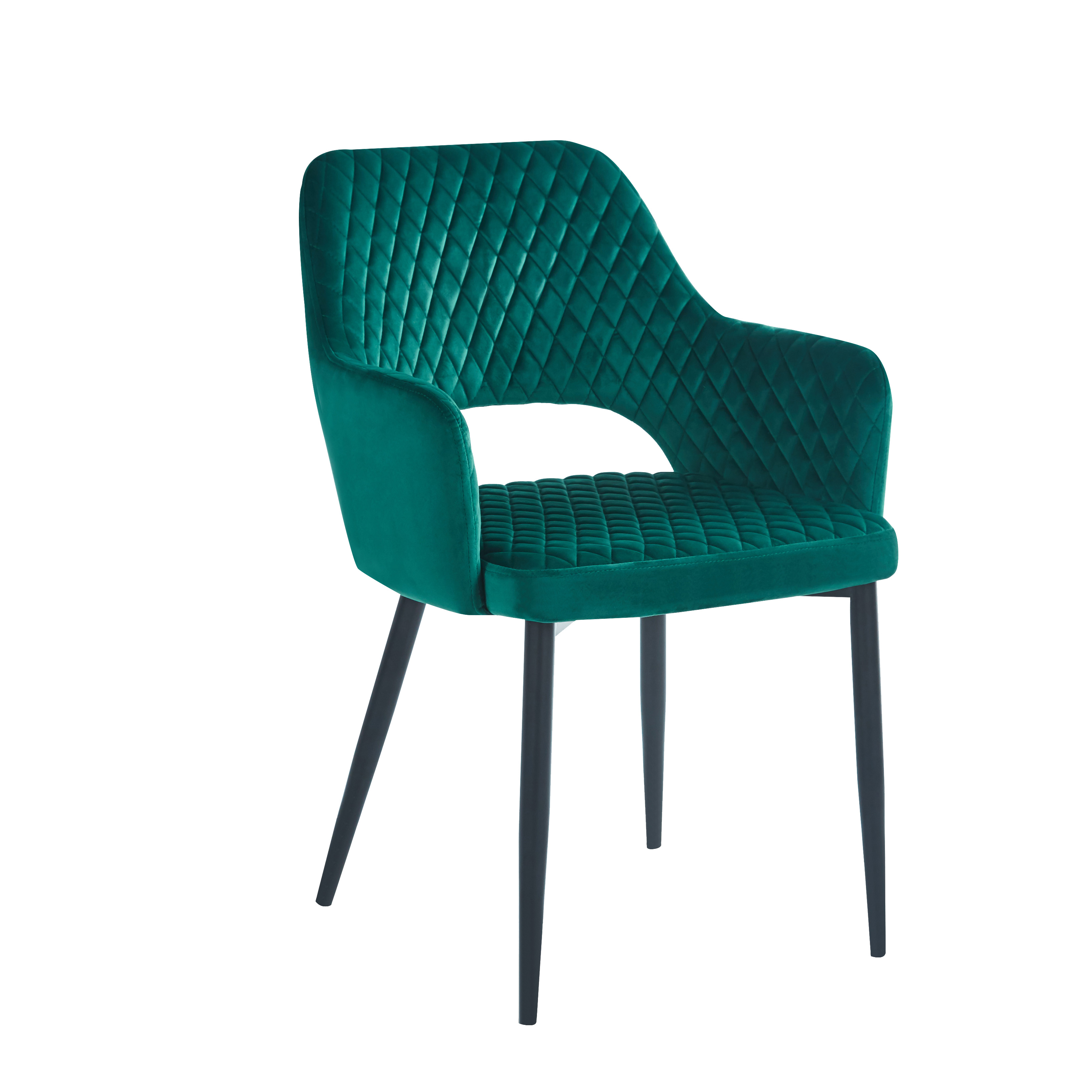 Krzesło K3-FX (B) velvet (zielone)