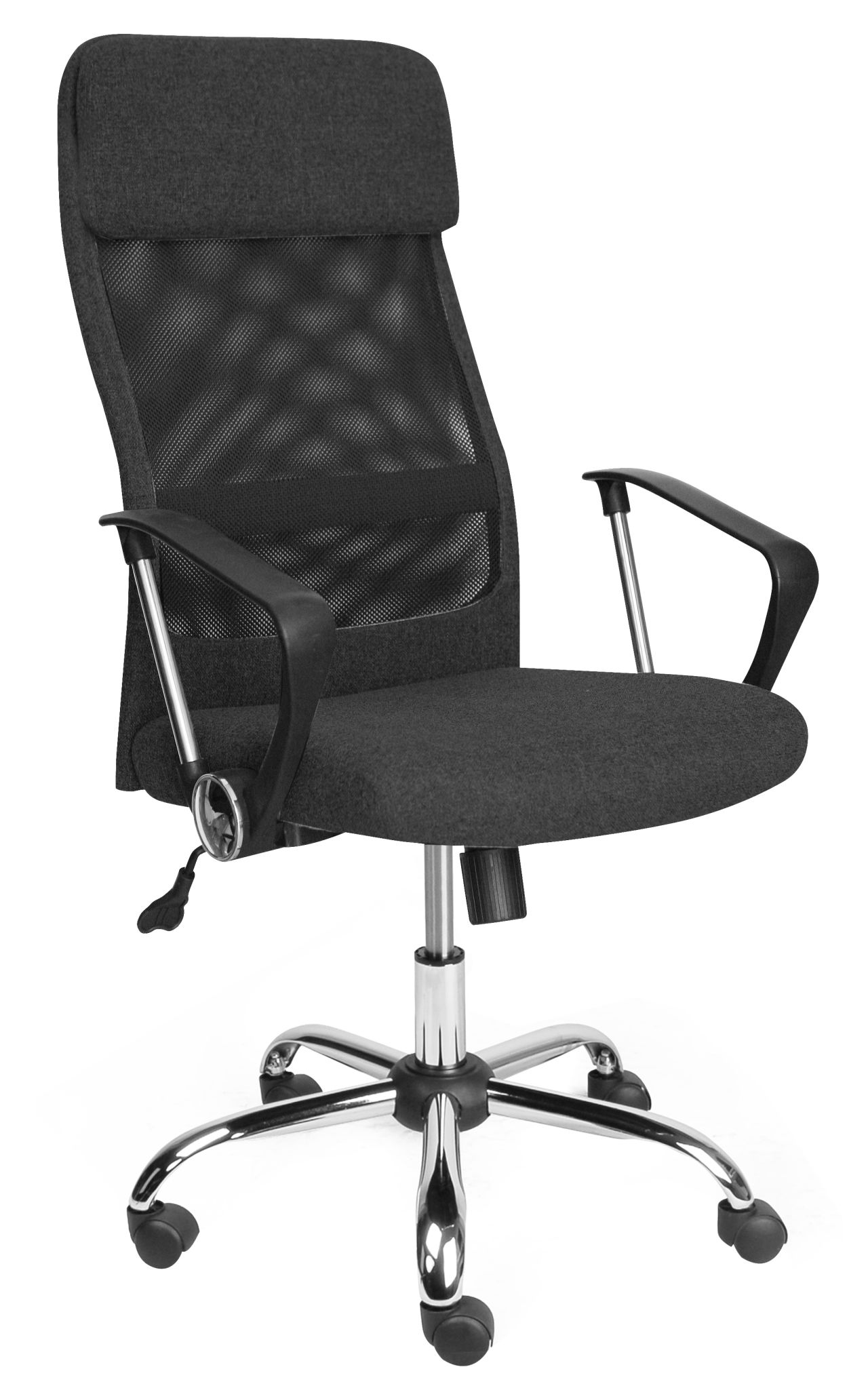 Fotel biurowy FB15-FX (czarny)