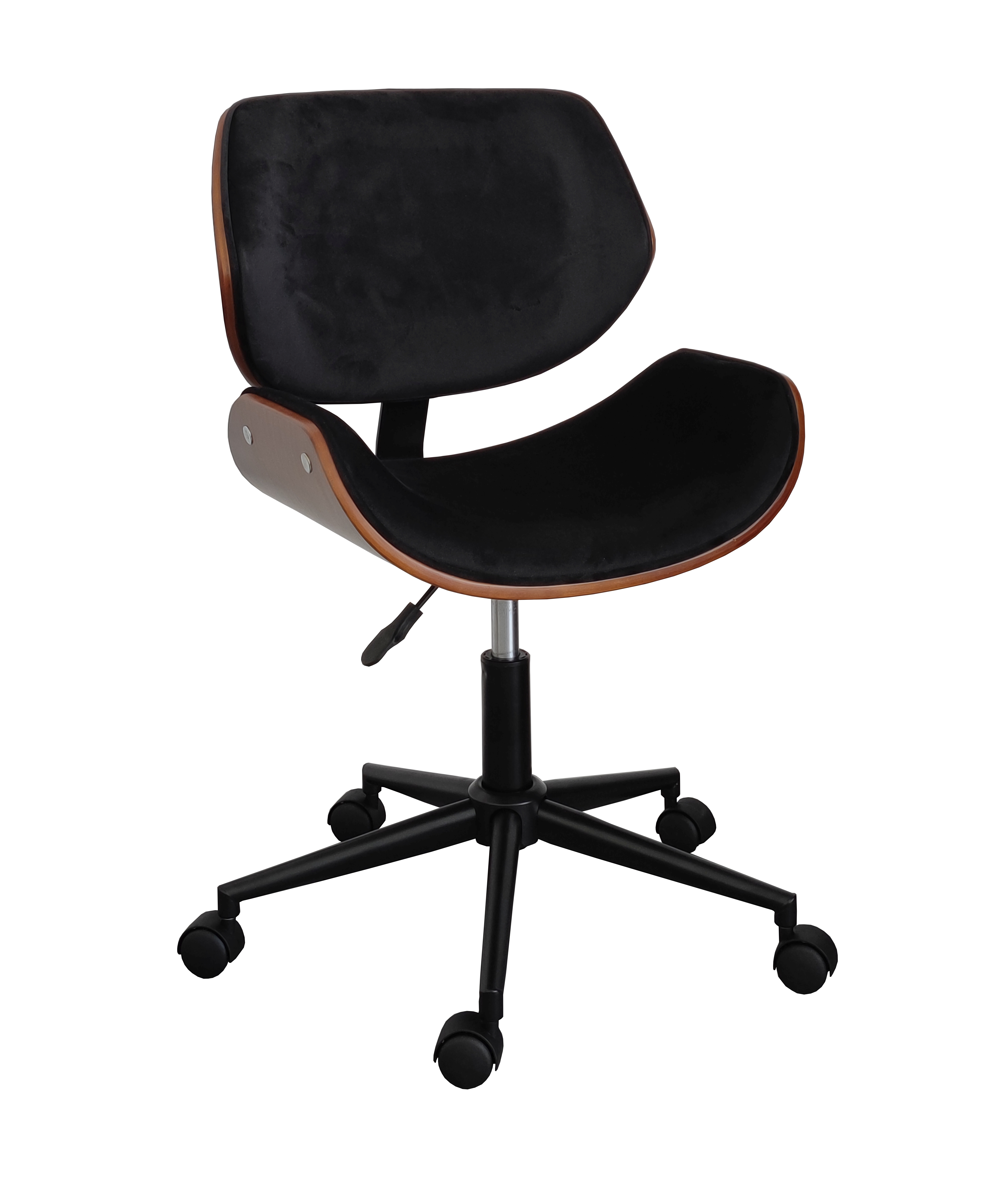 Krzesło obrotowe FB4-FX velvet czarne