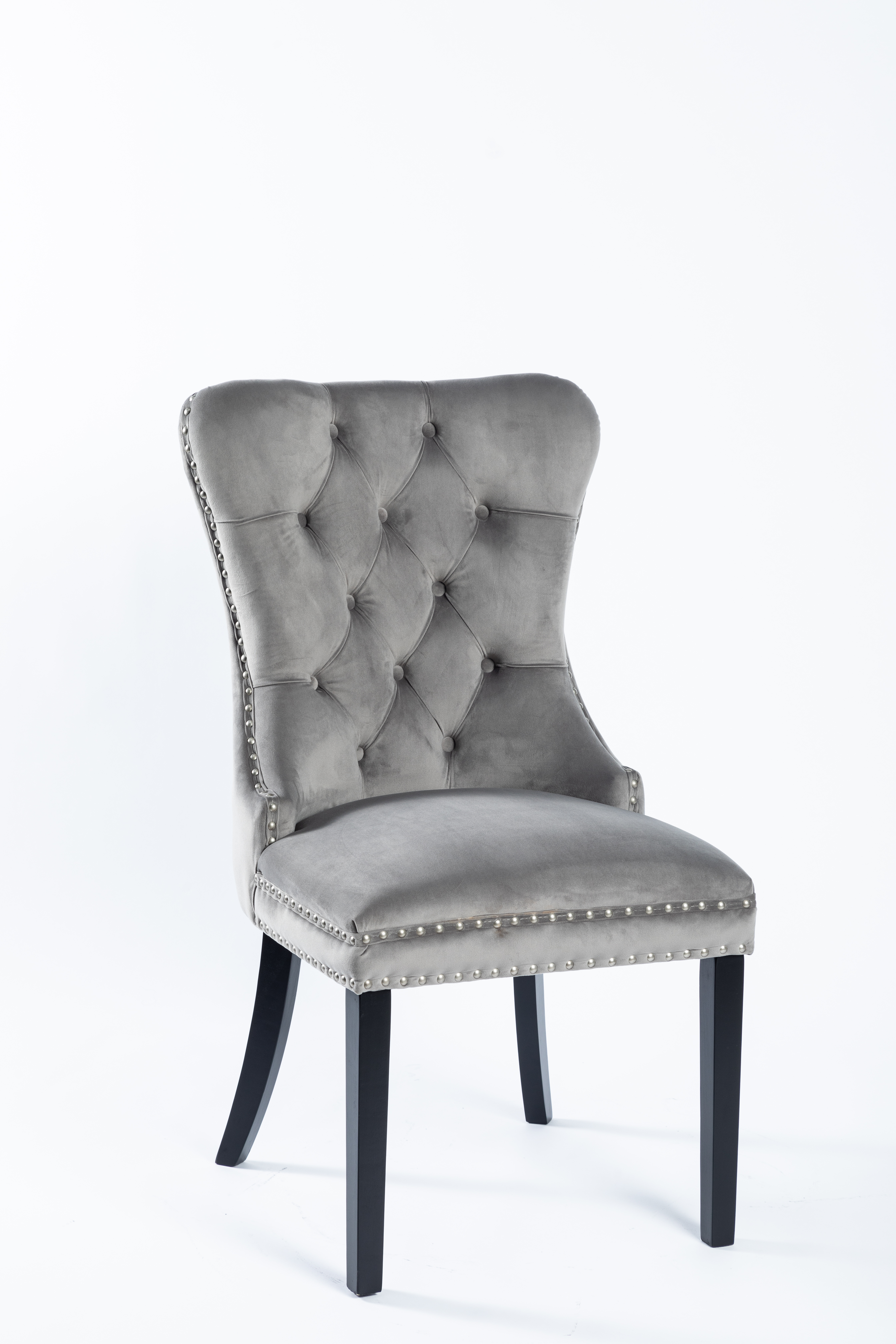 Krzesło K9-FX velvet (szare)