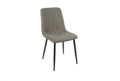 Krzesło velvet (szare)