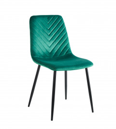 Krzesło velvet (zielone)