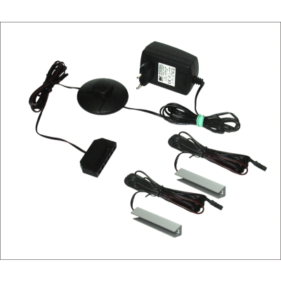 ośw. 2x klips LED, biały ciepły