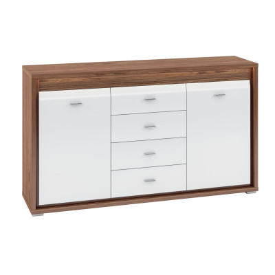 DALLAS 04 Komoda ryfla orzech