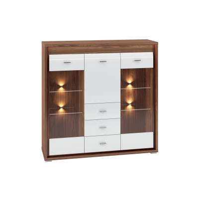 DALLAS 07 Witryna ryfla orzech