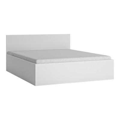 Łóżko z pojemnikiem Fribo Białe FRIZ06