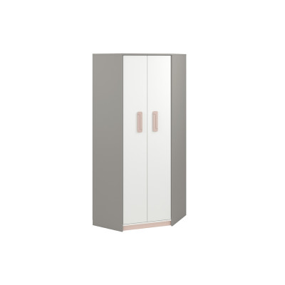 IQ 0101 Szafa narożna wstawka pudrowa