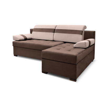 Narożnik Lima z funkcją spania i pojemnikiem