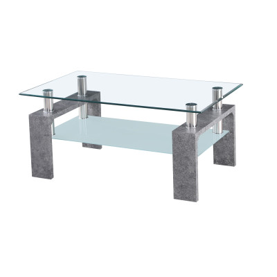 Stolik kawowy A08-2-S beton