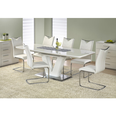 MISTRAL stół biały połysk