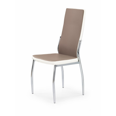 K210 krzesło cappucino / biały