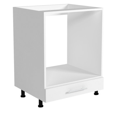 VENTO DP-60/82 szafka dolna pod zabudowę piekarnika front: biały