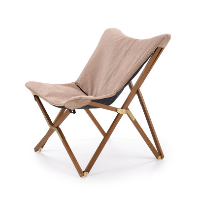 VOLANT fotel składany beżowy