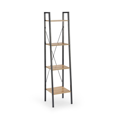 NARVIK REG1 czarny / dąb sonoma