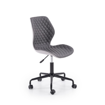 UBER fotel młodzieżowy ciemny popiel