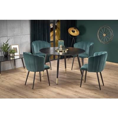 EMBOS stół czarny / złoty