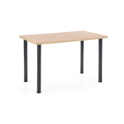 MODEX 2 120 stół kolor blat - dąb sonoma, nogi - czarny