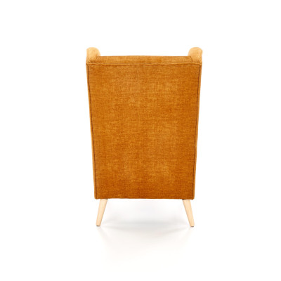 CHESTER 2 fotel wypoczynkowy miodowy (tkanina 9. Amber)