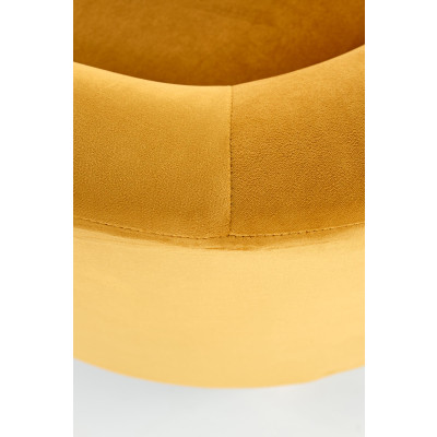 CLUBBY 2 fotel wypoczynkowy musztardowy / naturalny