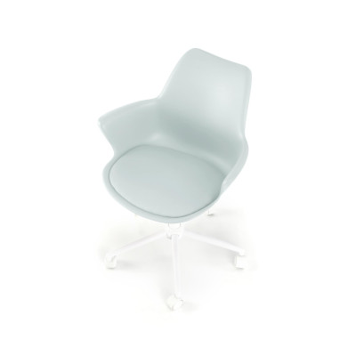 GASLY fotel młodzieżowy popielaty