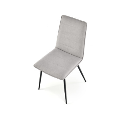 K493 krzesło popielaty