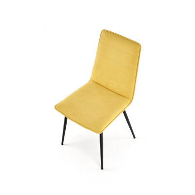 K493 krzesło musztardowy