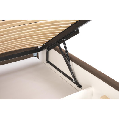 MODULO W2 łóżko 160 - wezgłowie beżowy tap. Monolith 09