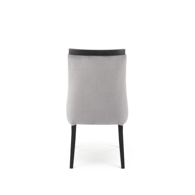 ROYAL krzesło czarny / tap: MONOLITH 85 (popiel)