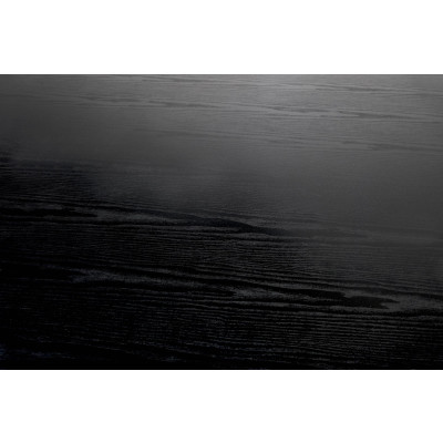 GINTER stół okrągły, czarny