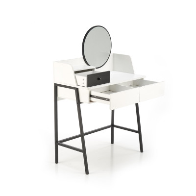 AGNES konsolka biały / czarny