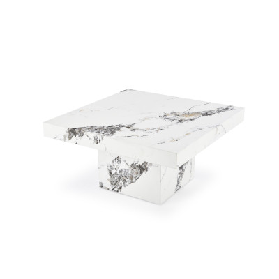 MONOLIT ława biały marmur