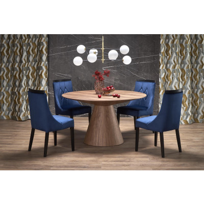 HENDERSON stół okrągły, orzechowy