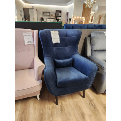 Fotel FOREST granatowy