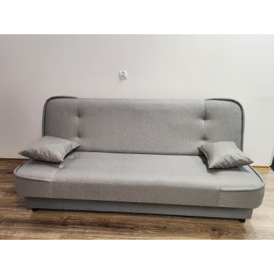 Wersalka ZOSIA z funkcją spania i pojemnikiem szara