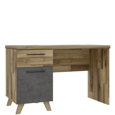 Biurko L Ricciano nowoczesne funkcjonalne