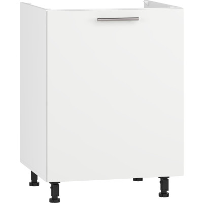 VENTO DK-60/82 szafka zlewozmywakowa front: biały mat