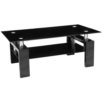 Stolik kawowy A08-2-H-55 czarny