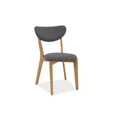 KRZESŁO ANDRE DĄB/SZARY