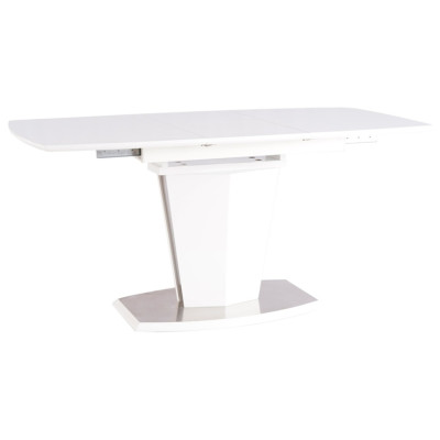 STÓŁ HOUSTON BIAŁY MAT 120(160)X80